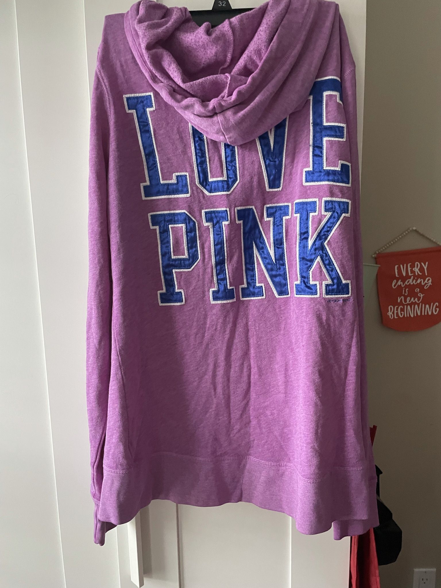 Victoria Secret, Love Pink, Purple/blue, Small