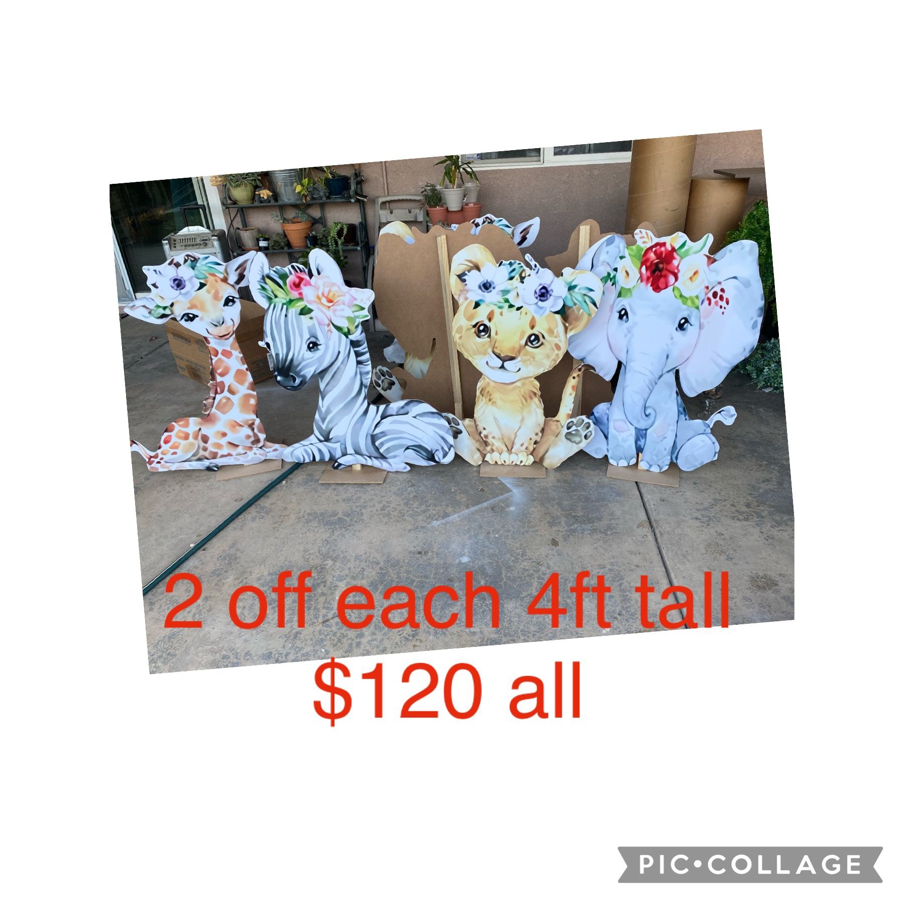 Wild One Safari Decorations