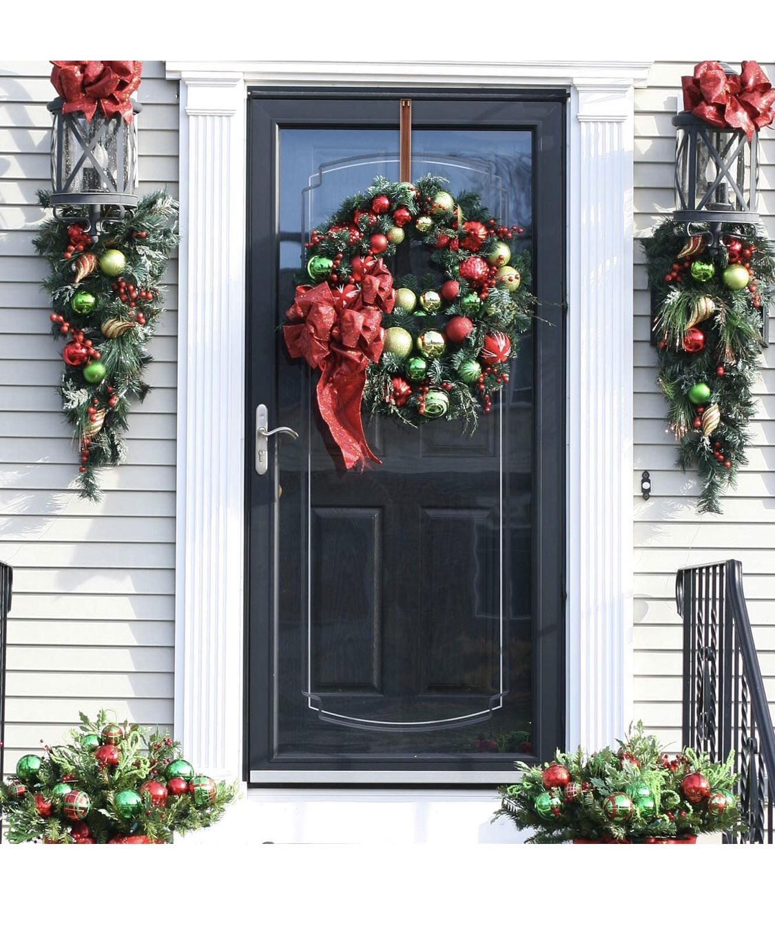 Wreath Door Hanger, Adjustable 15 to 25 Inch