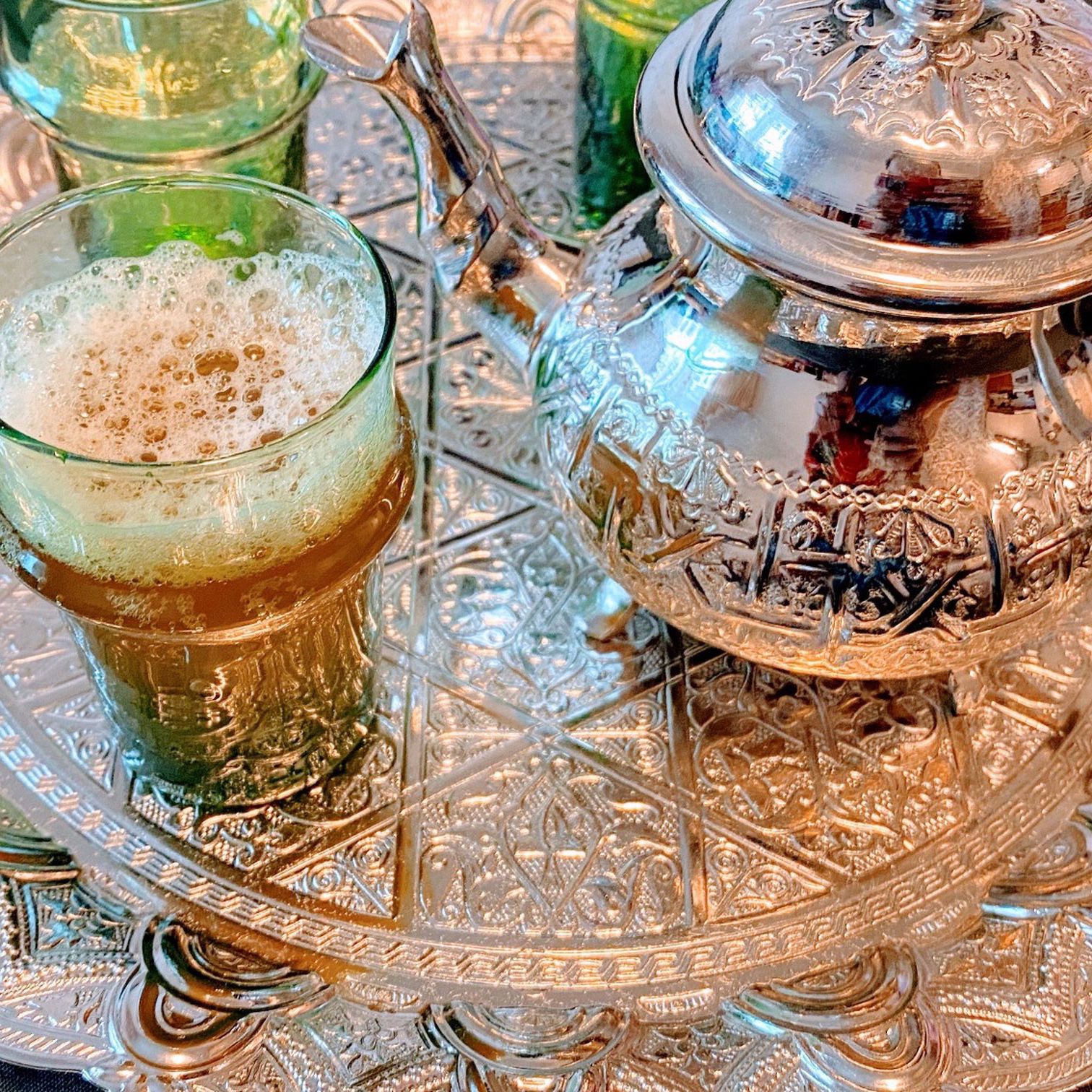 Moroccan/ Turkish Traditional Tea Set - New-