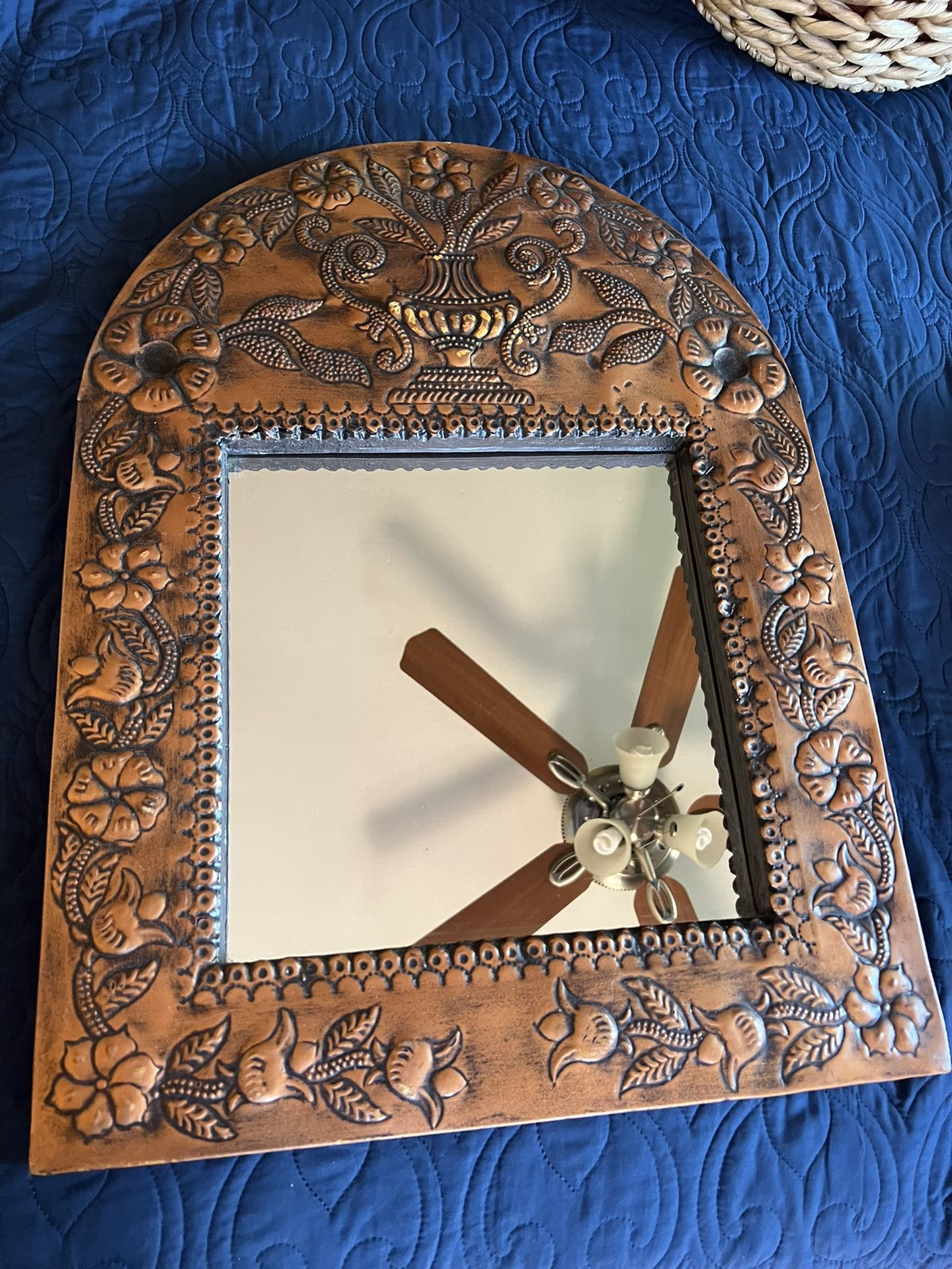 Copper Mexican Hacienda Mirror