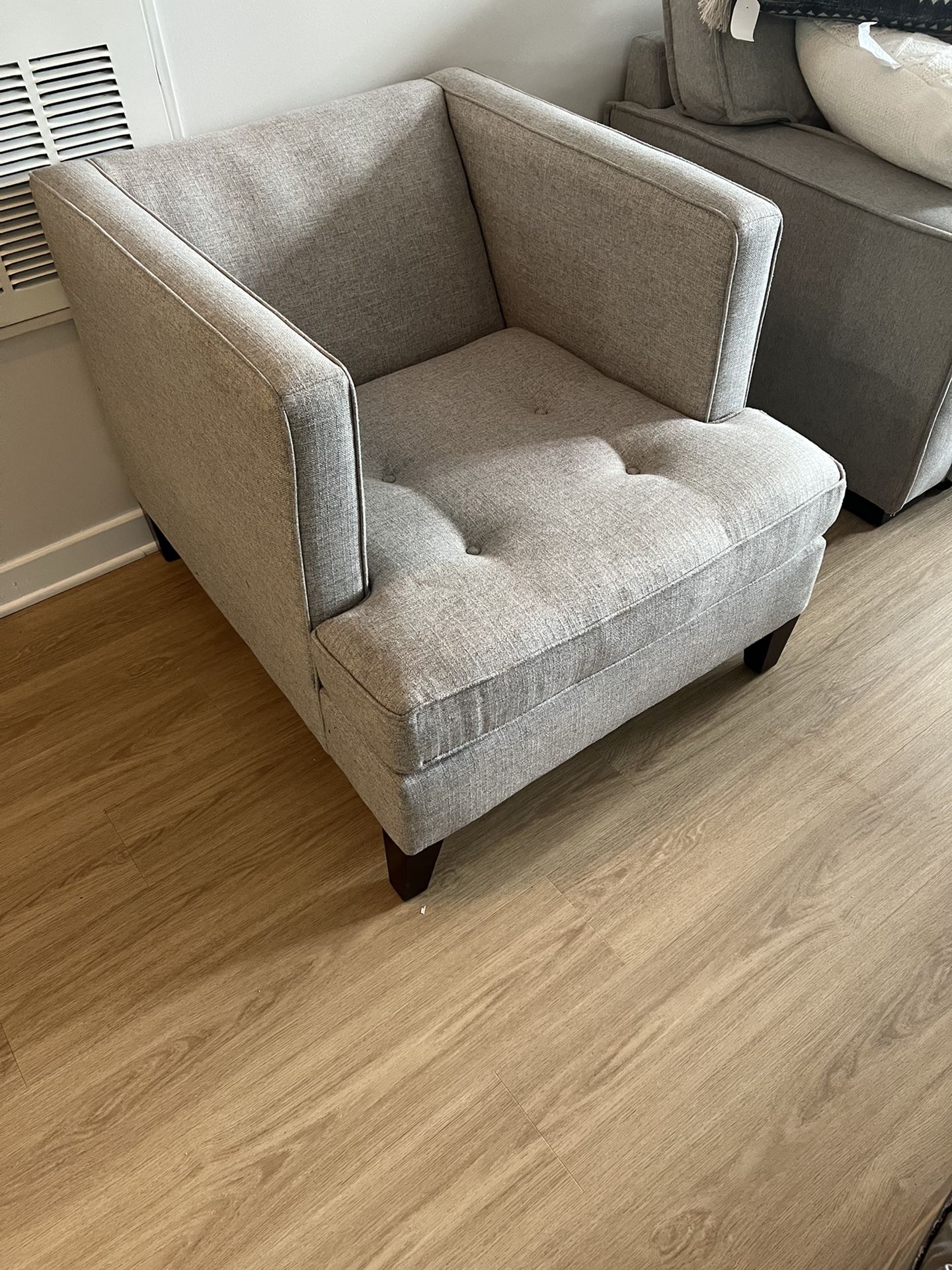 Gray Armchair / Sofa Chair