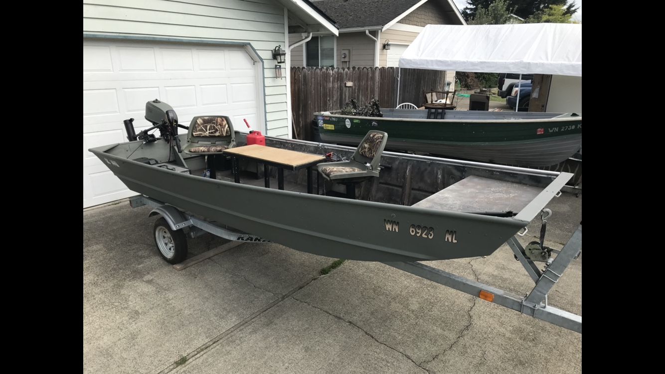 Smoker Craft 1448 Jon boat! Don’t miss out! for Sale in Puyallup, WA