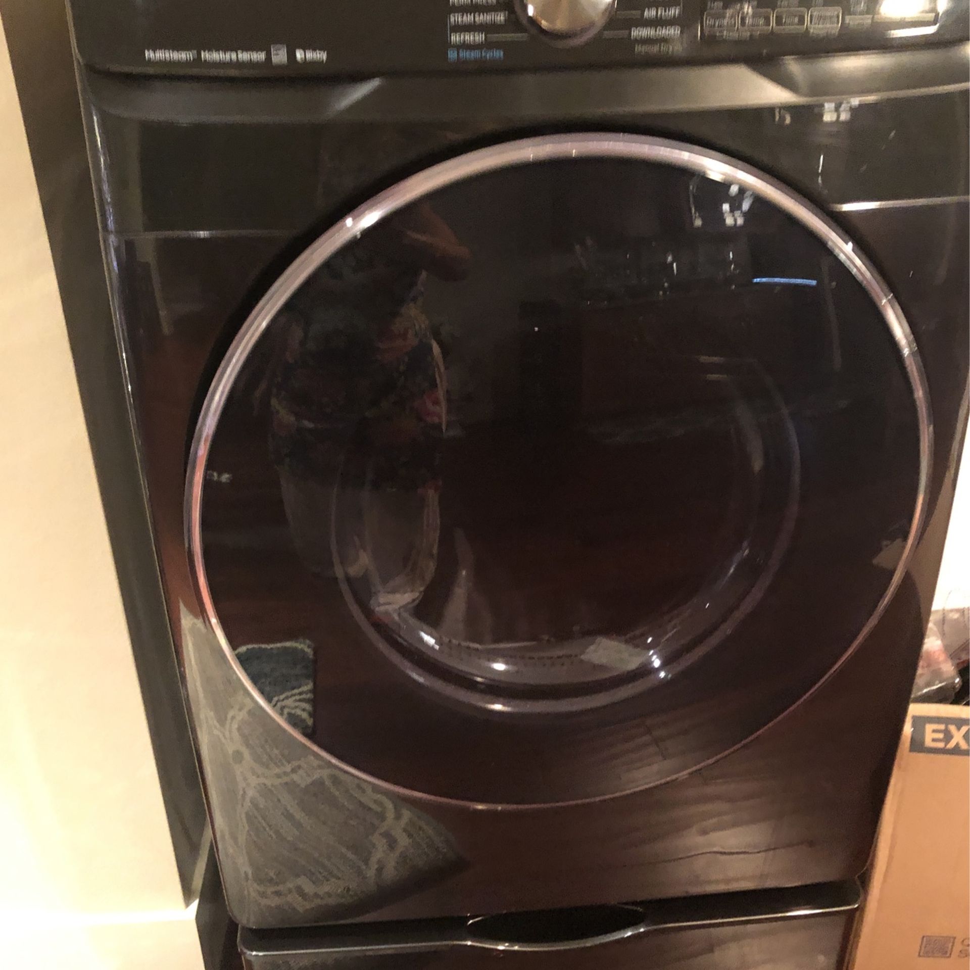 New Samsung washer and dryer