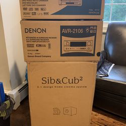 Sib&Cub2 Surround/Denon Receiver And Cd/Dvd Player Thumbnail