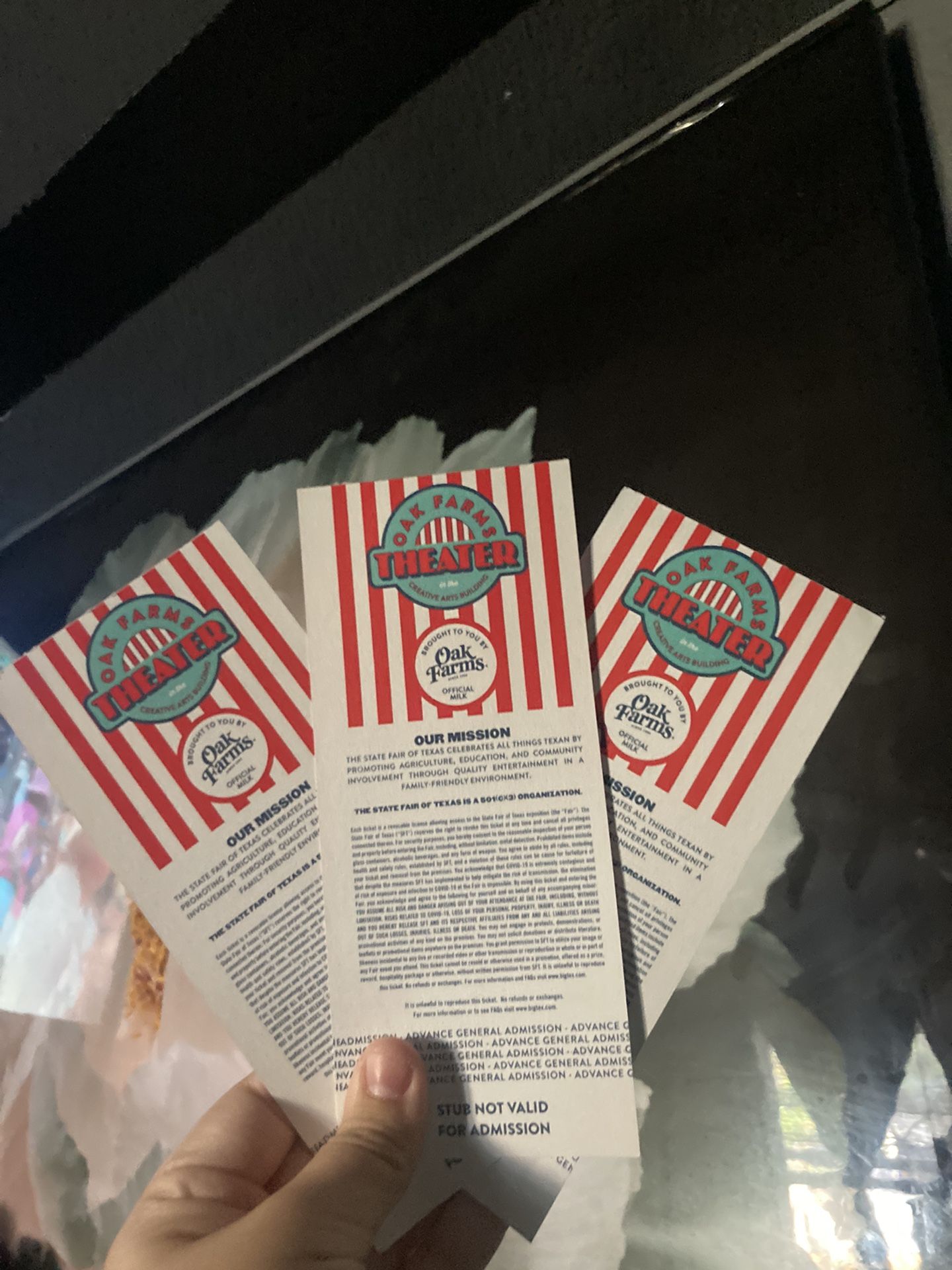 STATE FAIR TICKETS Valid For Friday,October 15,2021