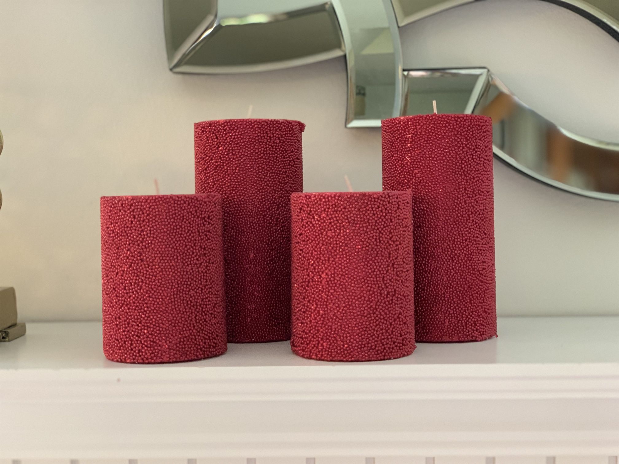4- Pillar candles