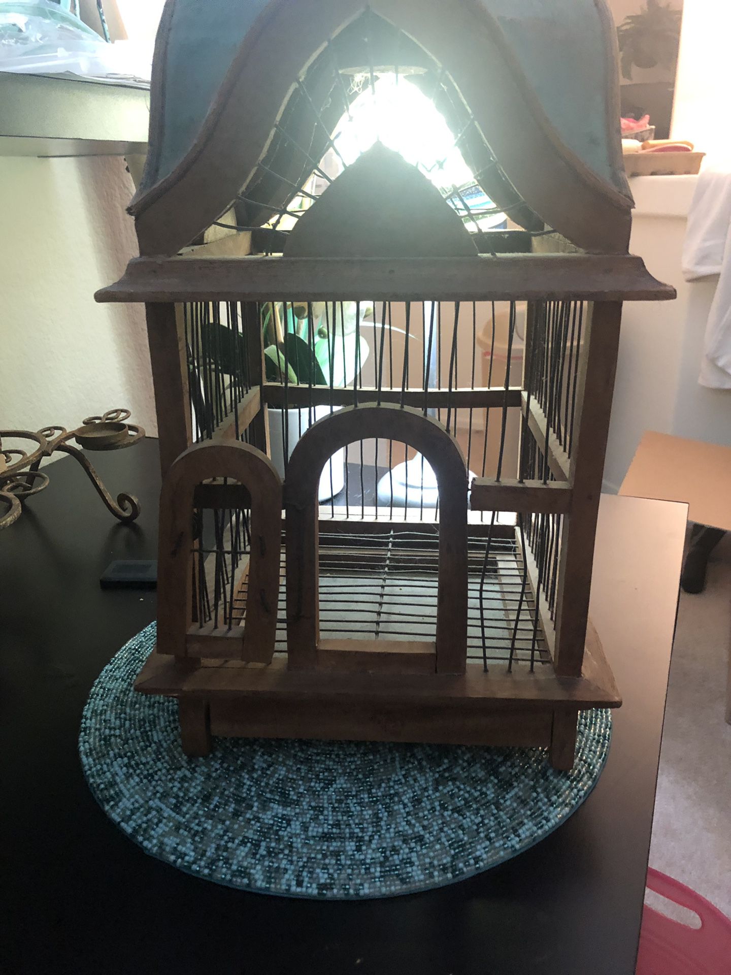 Bird cage decoration