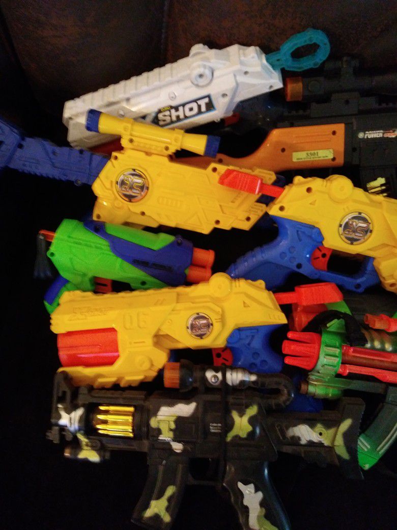 Nerf Guns And Others