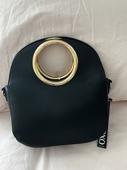 XOXO Black & Gold Handbag Thumbnail