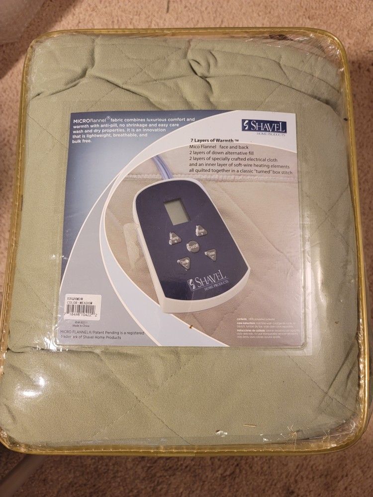Shavel Micro Flannel Heated Blanket