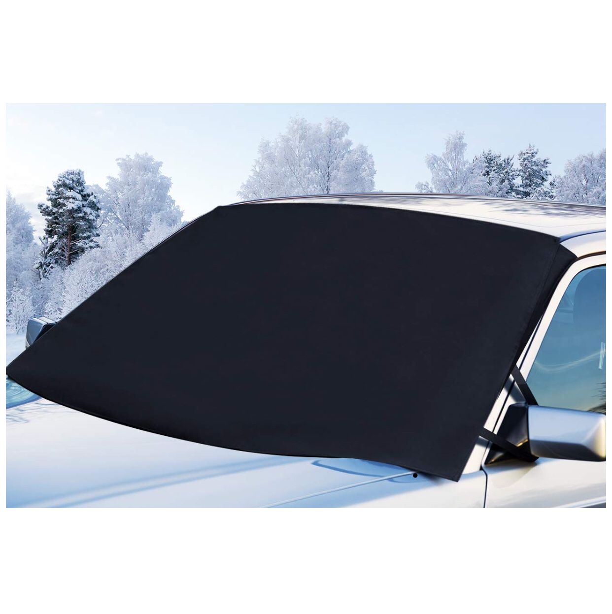 Spiffcarz Foldable Front Windshield Snow and Ice Cover