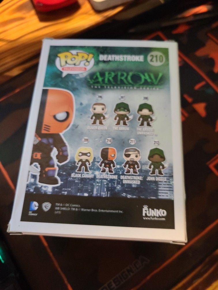 Funko Pop Deathstroke Number 210