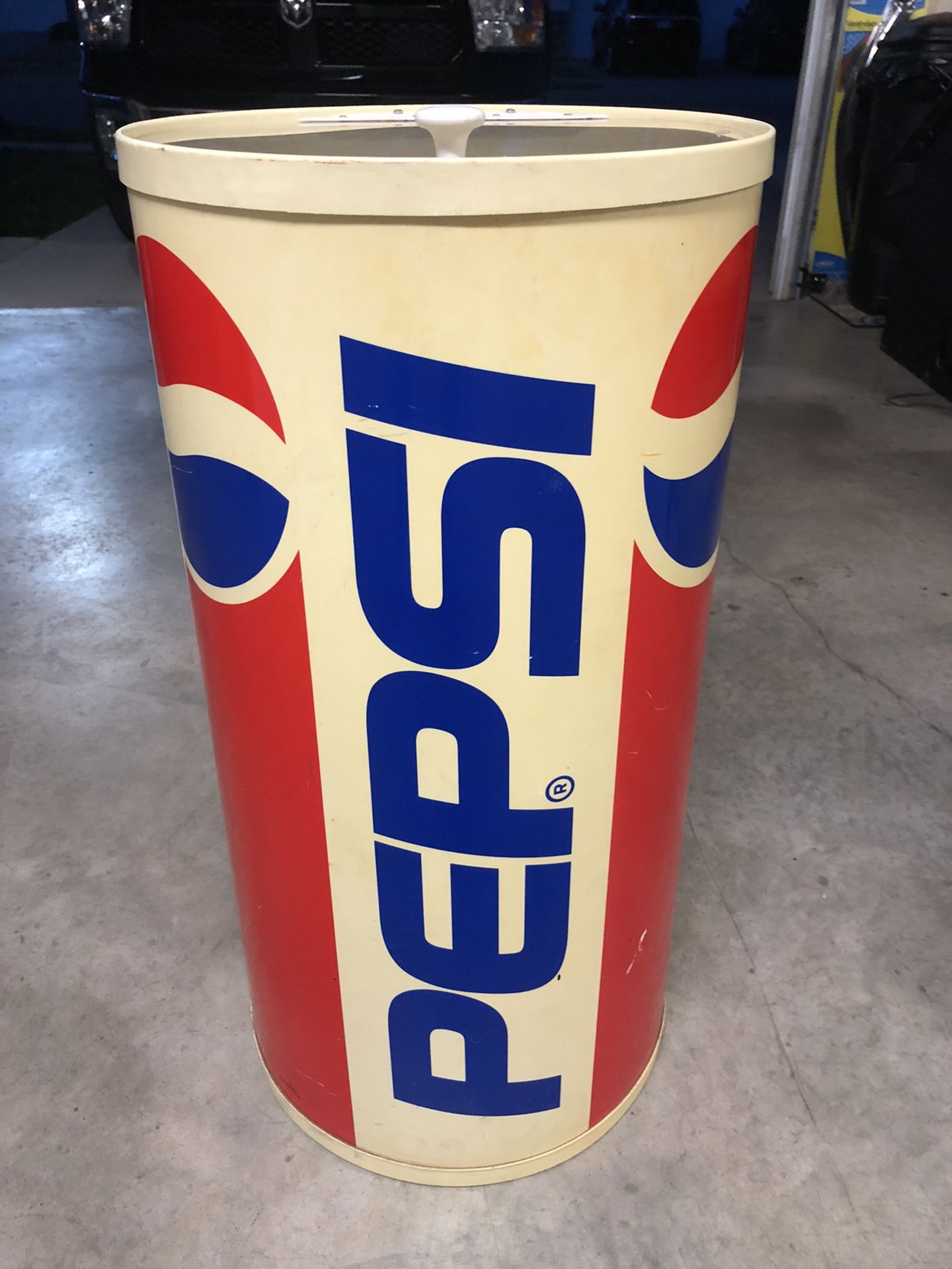 Pepsi Party Cooler, Stand Up Cooler, Vintage