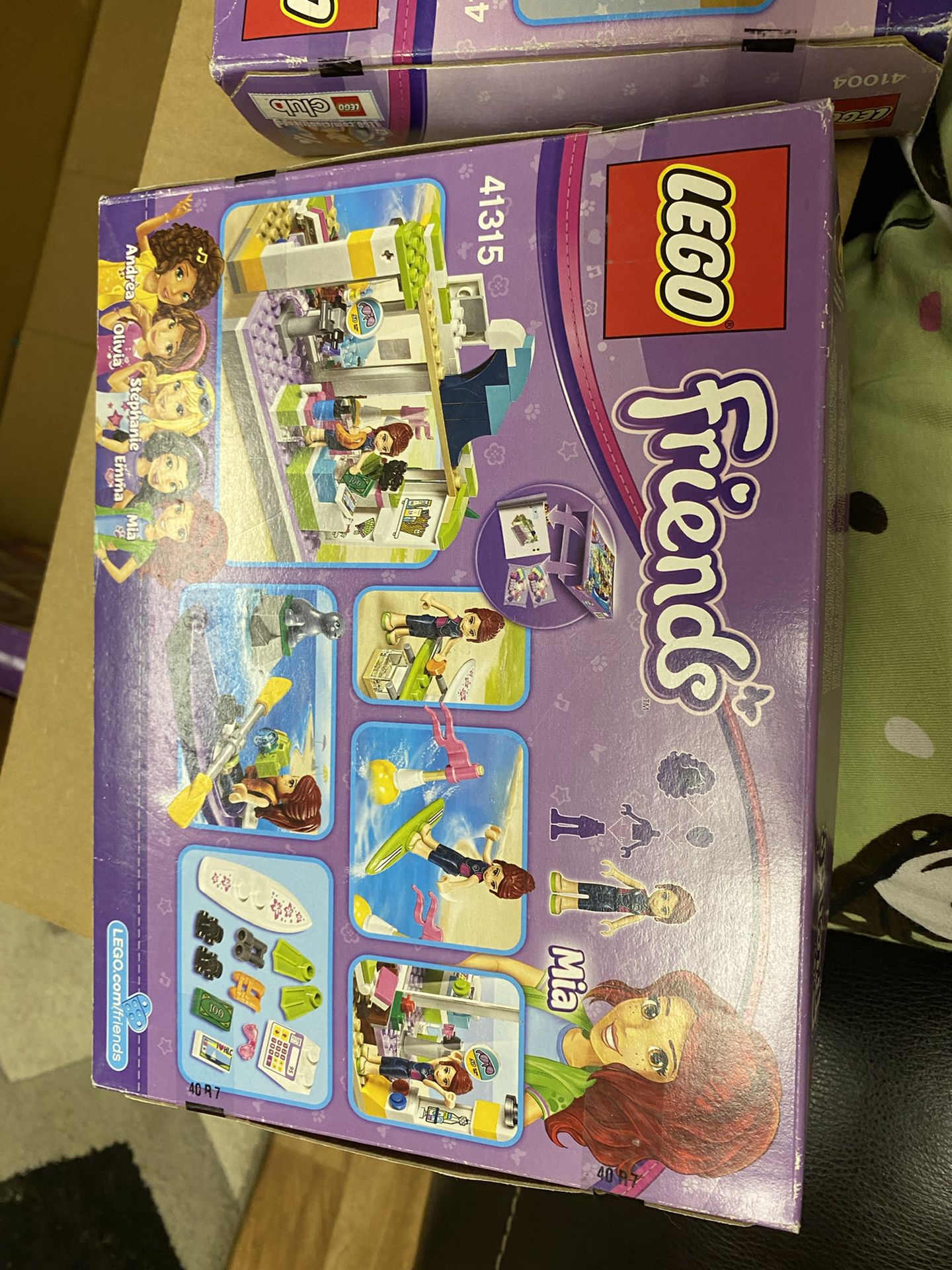 11 Lego Friends and 1 Lego Disney