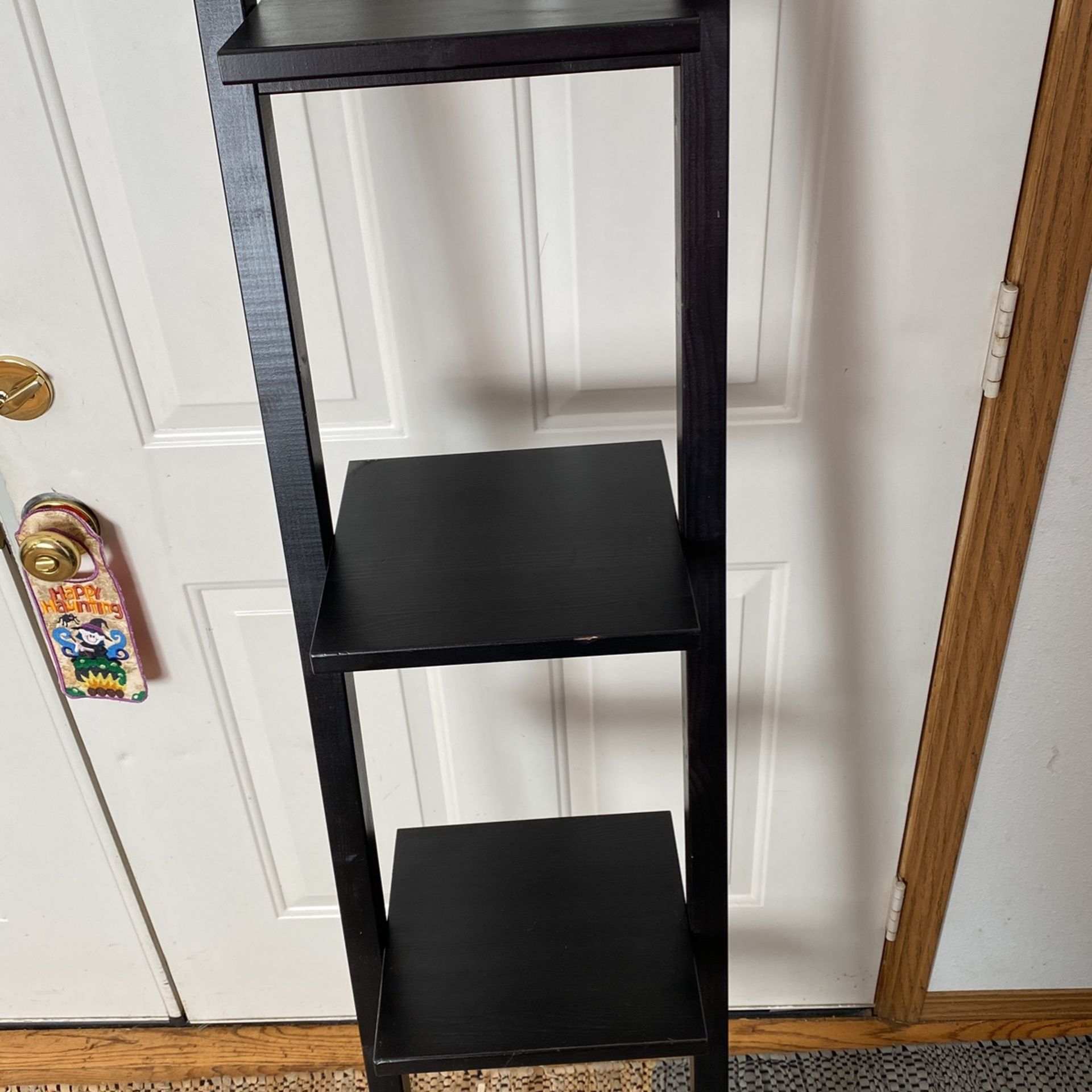 IKEA Black Ladder Shelf