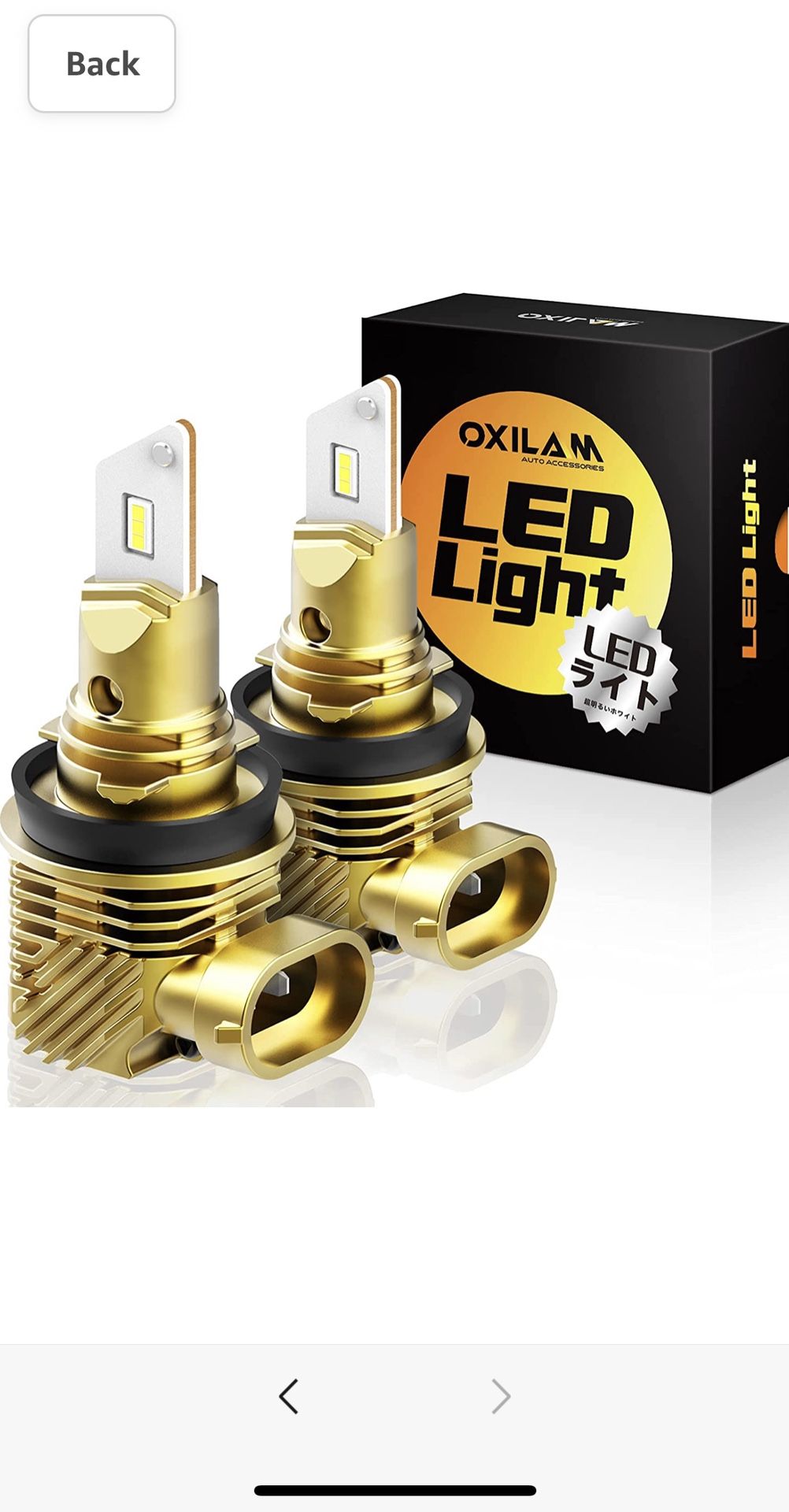 H11/H8/H9 LED Bulb Mini Size