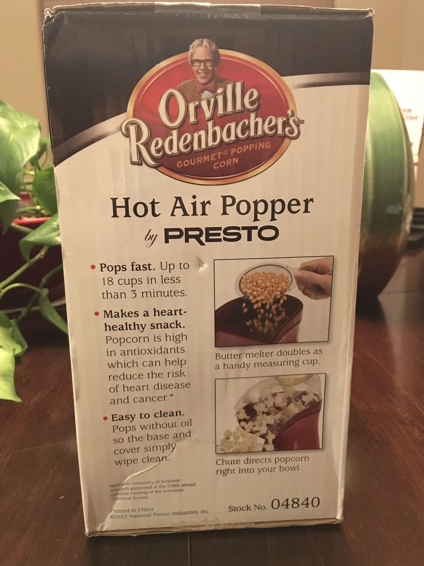 Orville Redenbacher’s Air Popcorn Popper