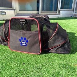 Premium Airline Approved Expandable Pet Carrier by Pet Peppy- Two Side Expansion, Designed for Cats, Dogs, Kittens,Puppies $60 Thumbnail