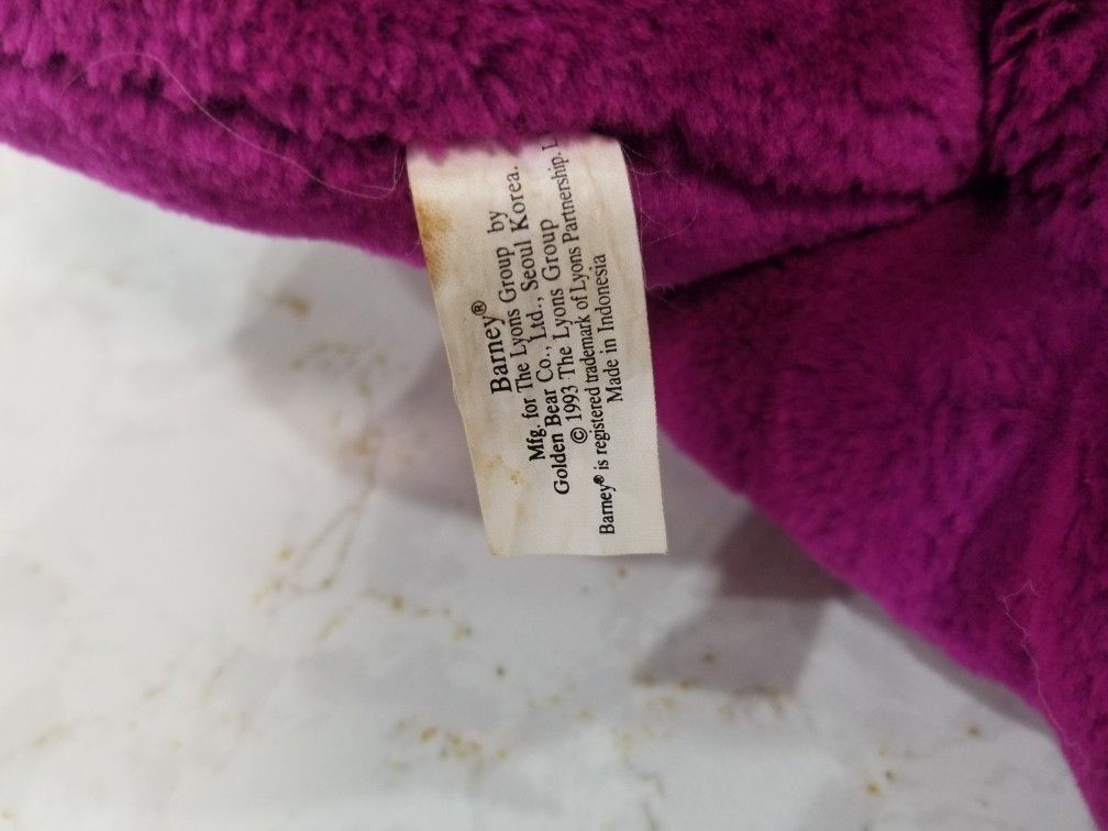 BARNEY 1993 EDITION