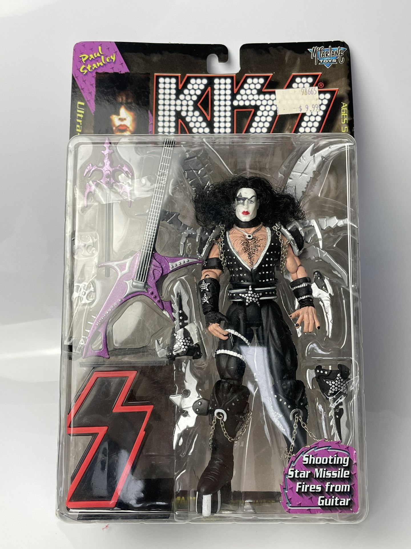 Paul Stanley KISS action Figure Hard To Find