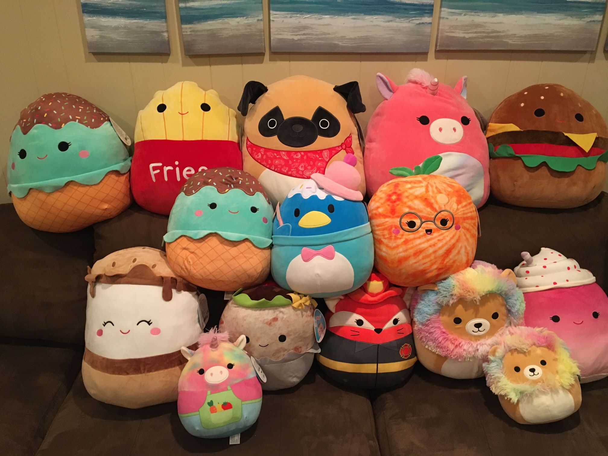 Squishmallows-Assortment New with tags; Never been cuddled