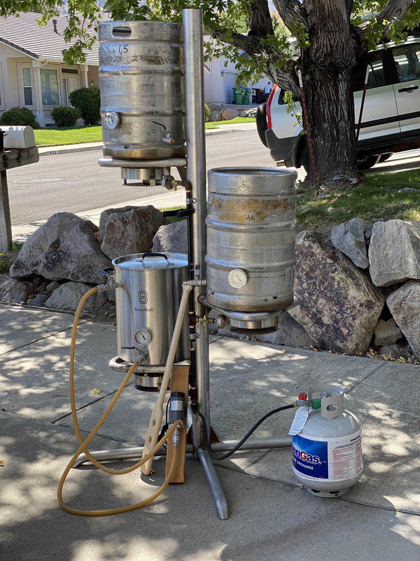10 Gallon Propane Brewing System