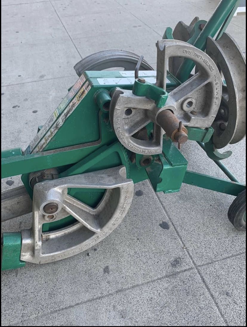 Greenlee 1818 Mechanical Bender — 1,000 FIRM — MUST GO!