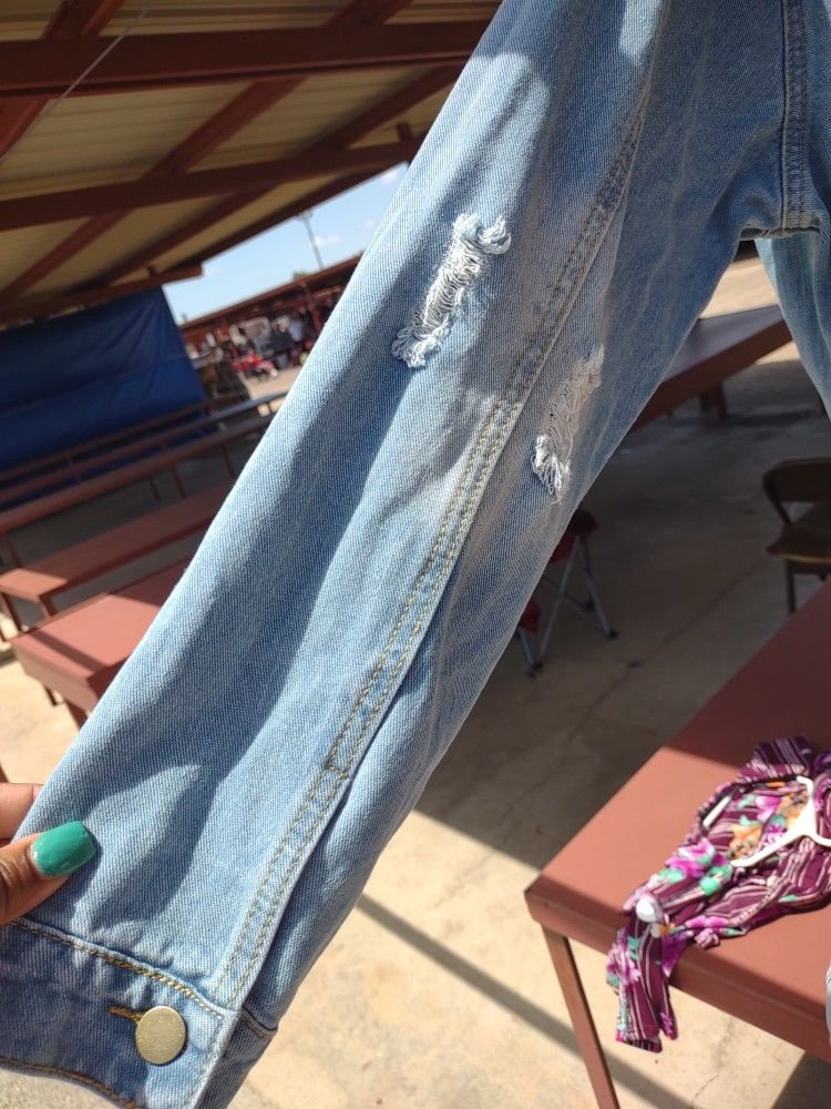 Blue Jean Jacket L g