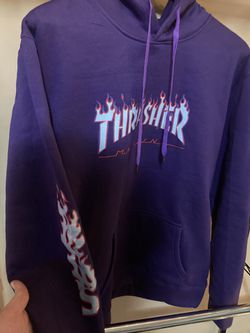 Purple Thrasher Pullover Hoodie Thumbnail