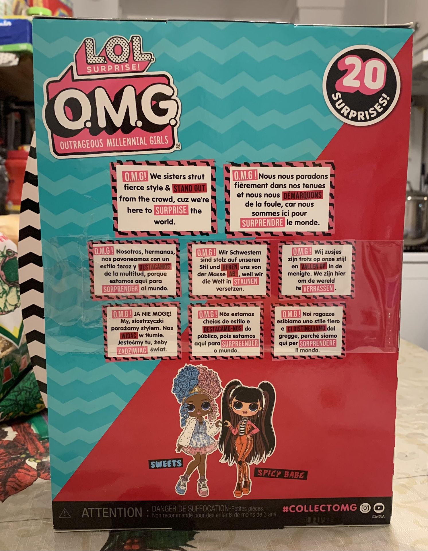 LOL Surprise! OMG Doll “ Spicy Babe”