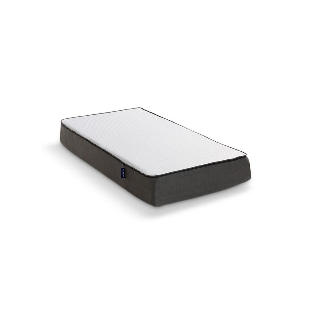 Baxton Studio Cara 10-Inch Triple Layered Hypoallergenic Twin Size Memory Foam Mattress