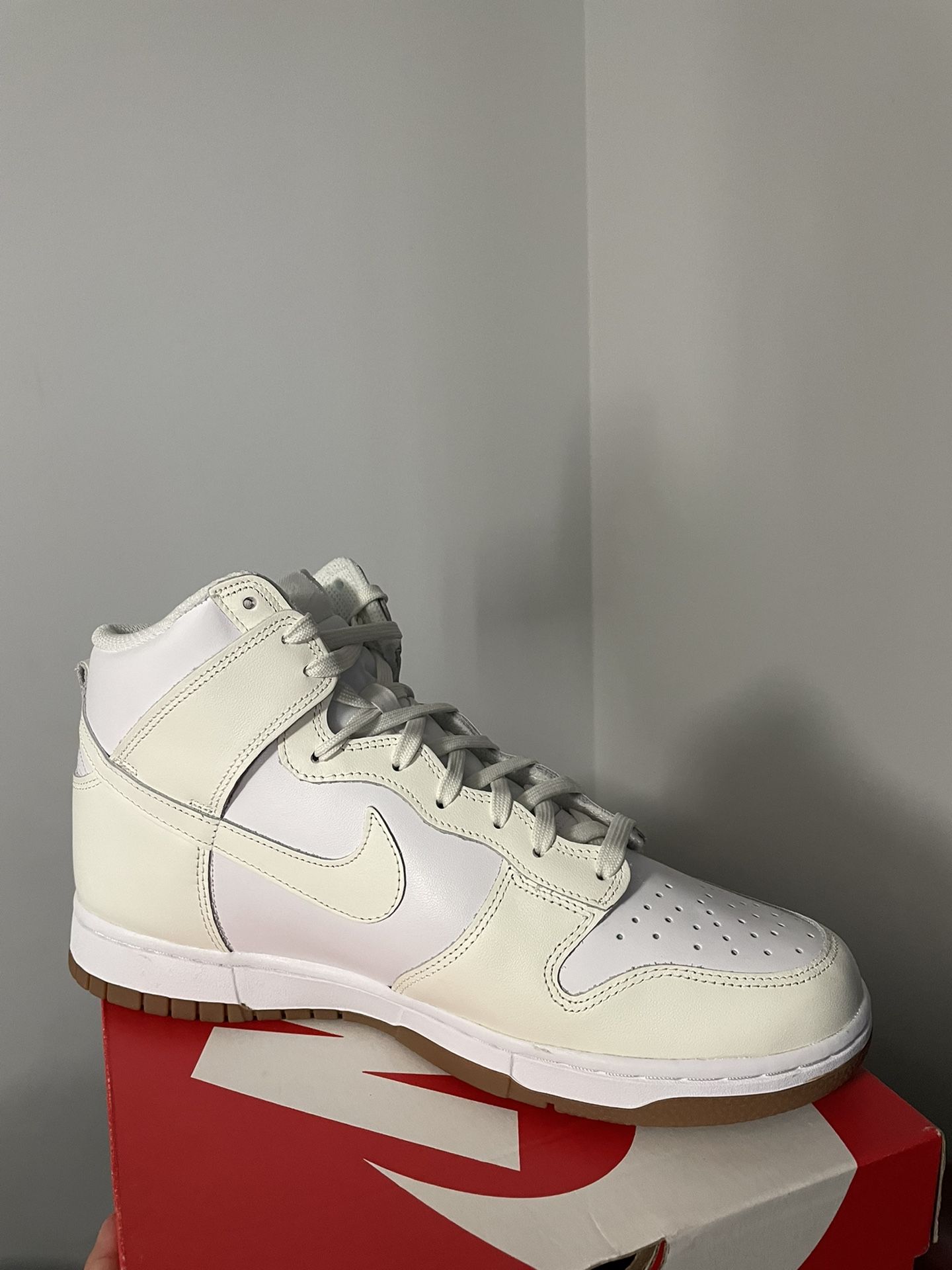 Nike Dunk High Sail Gum 11w/9.5m