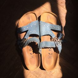 Birkenstock Women’s Leather Sandals / Slides Thumbnail