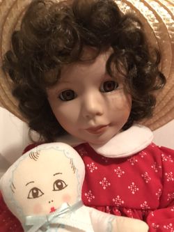 “Janey” From The Yesterdays Dreams Collection Porcelain Doll Thumbnail