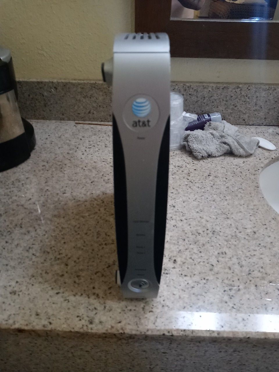 AT&T 2Wire 3800HGV-B Gateway DSL Modem Home WiFi Router