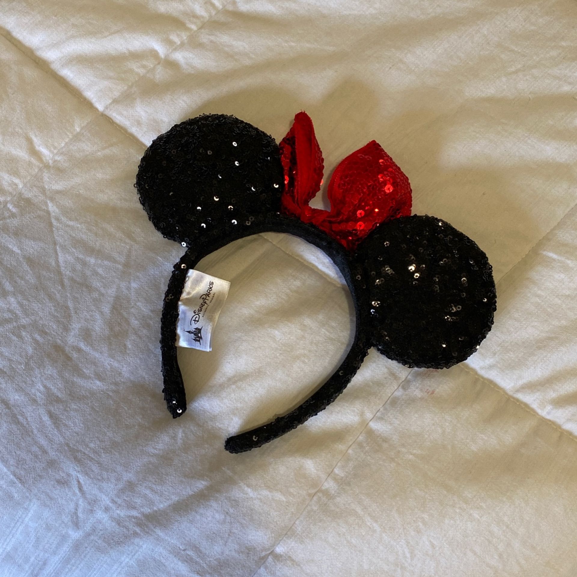 Disneyland Minnie Mouse Sequin Ear Headband