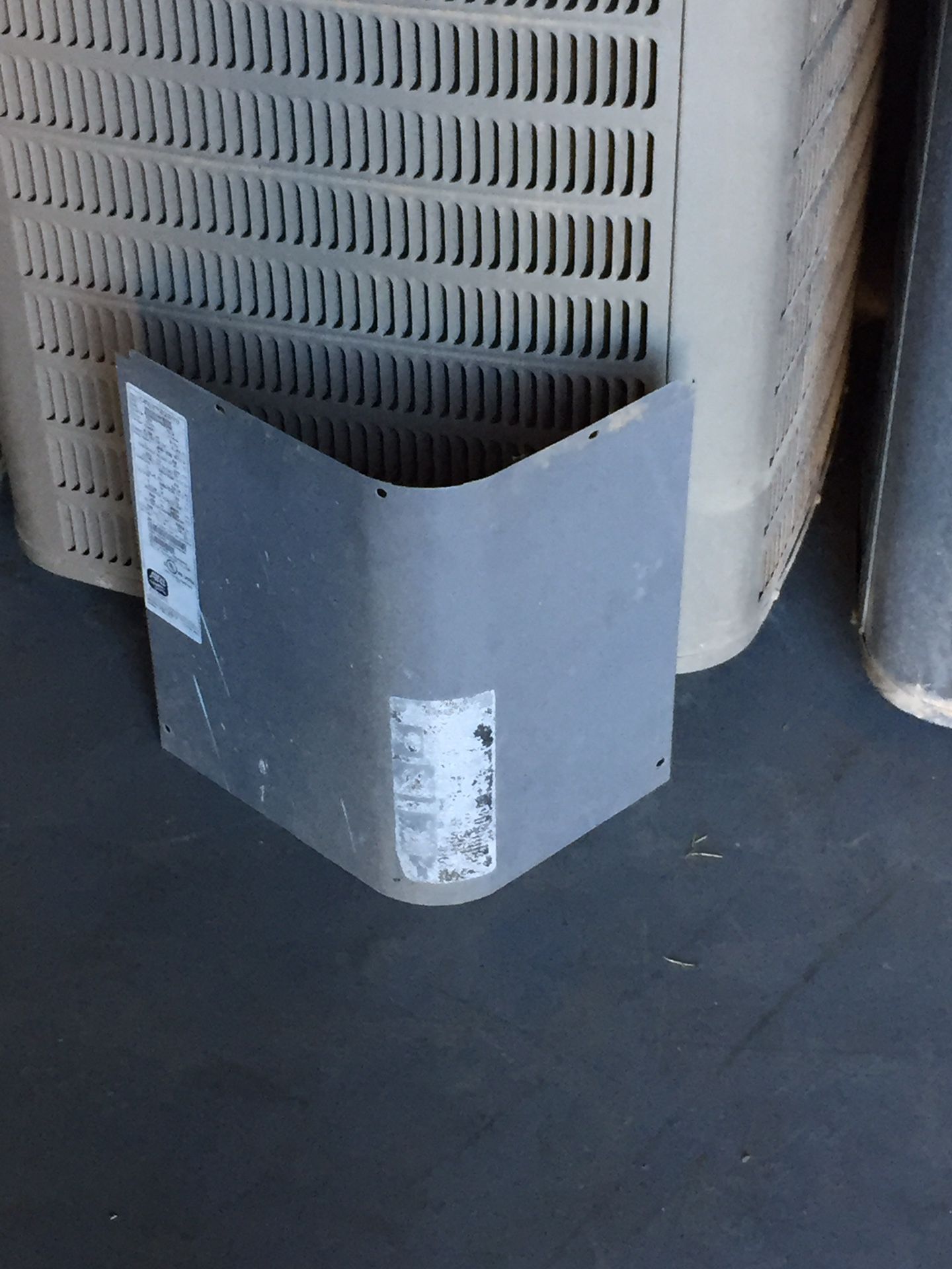 Tempstar AC condenser cover plate