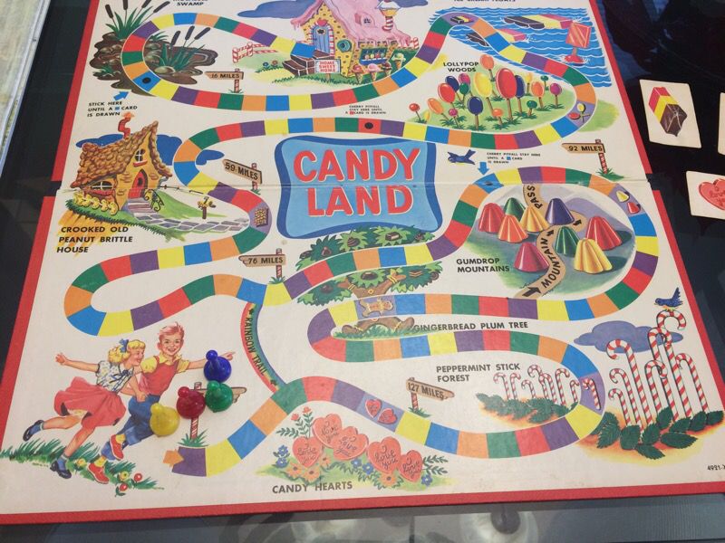 old candy land board