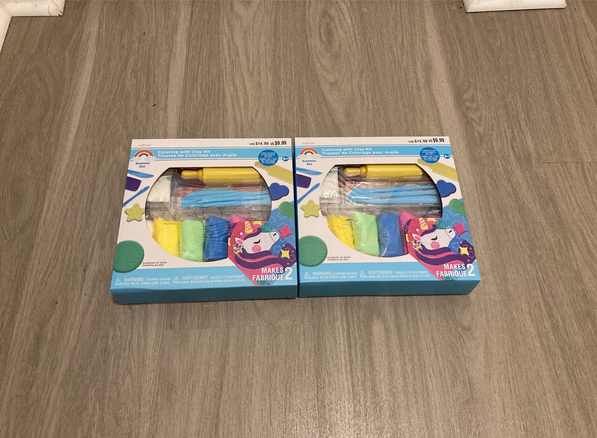 2 Creatology Coloring With Clay Kits