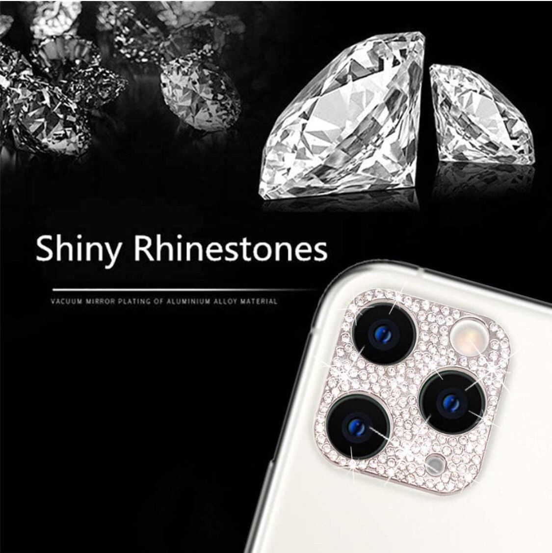 Diamond Camera Covers For iPhone  