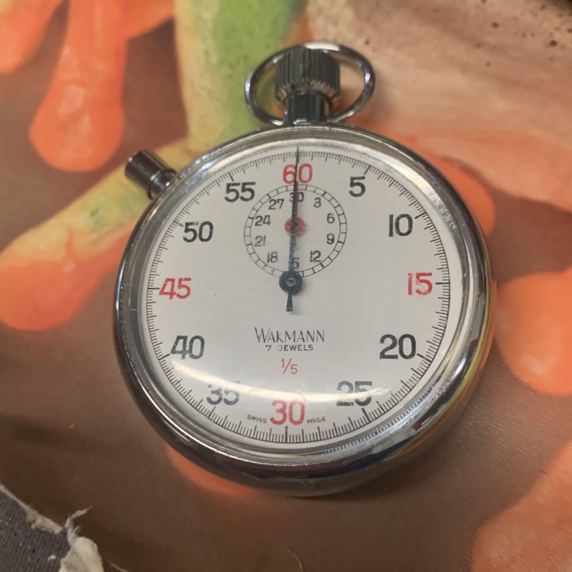 Reduced Price -Vintage Wakmann Stop Watch