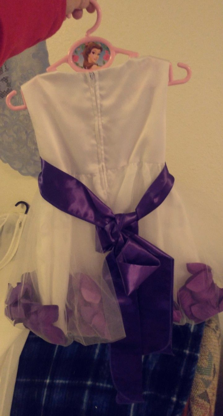 Wedding Dress And Flower Girl Dress