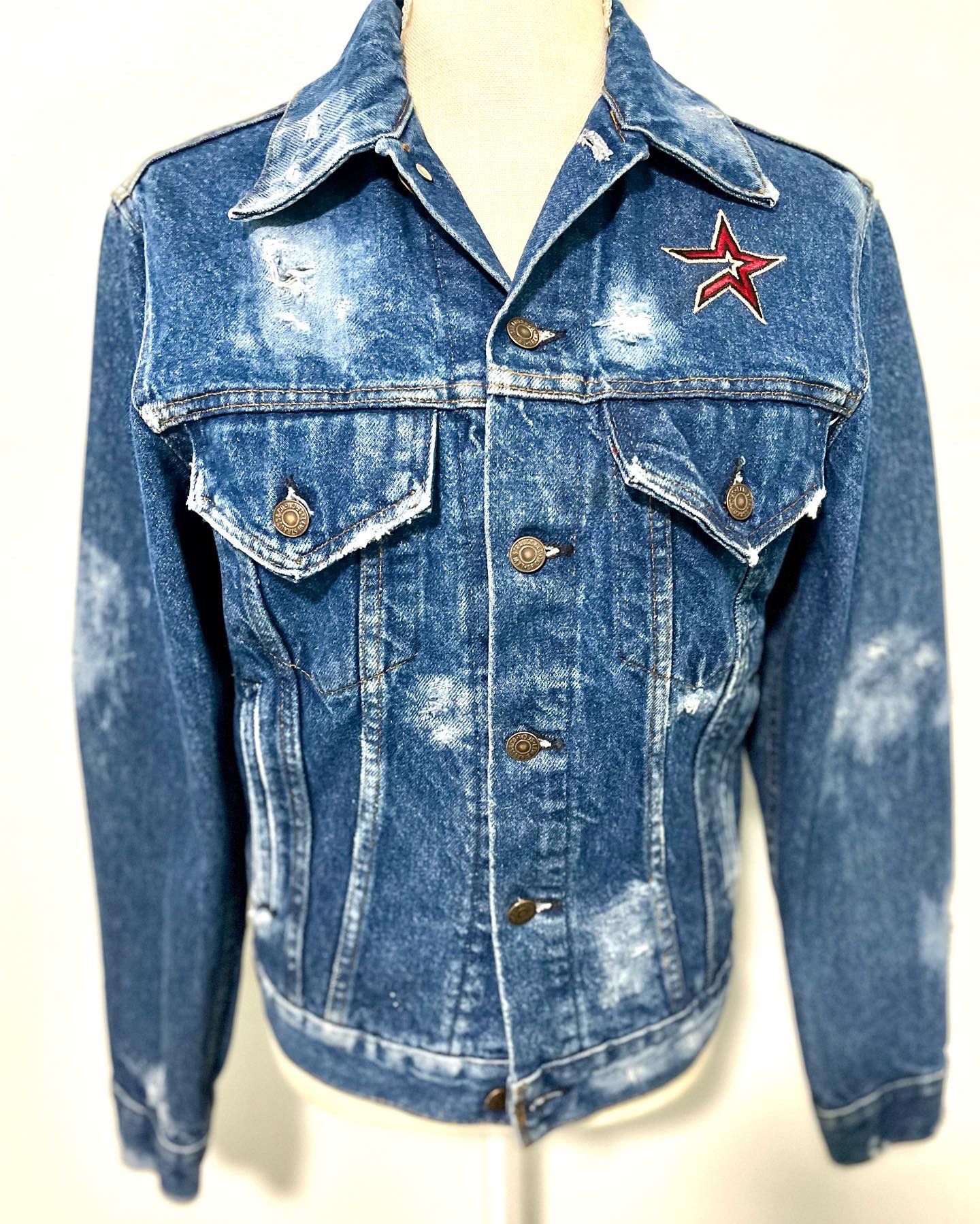 Vintage Denim Jacket  (ASTROS)    Levi’s 