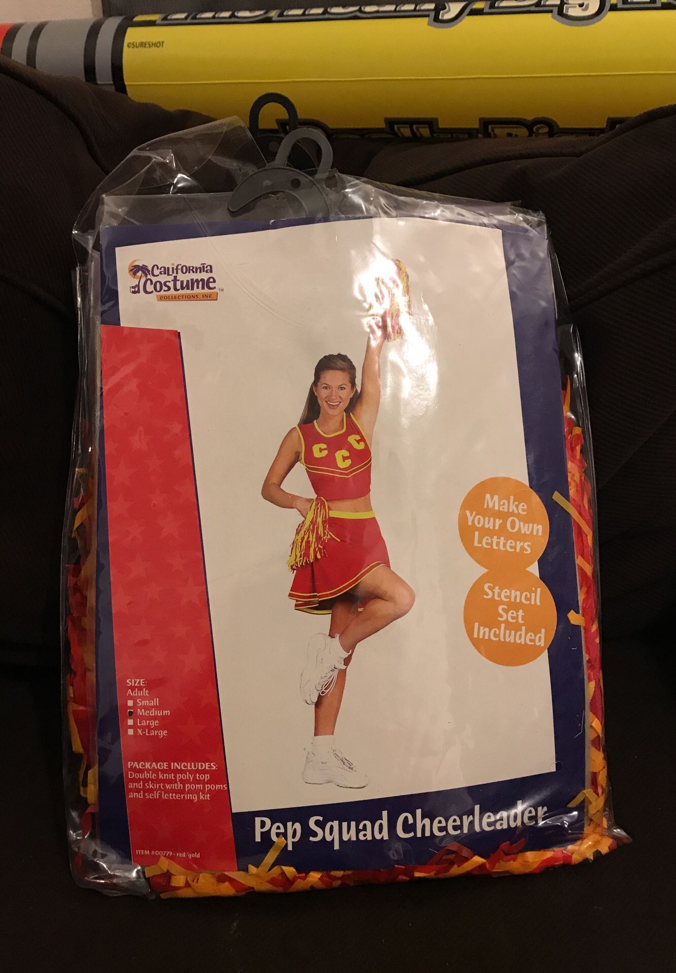 Cheerleader costume size medium