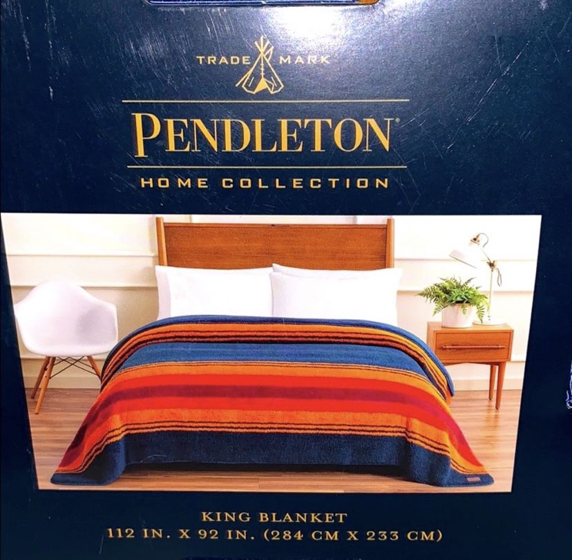 Pendleton Blanket Sherpa King_Grand Canyon Multi