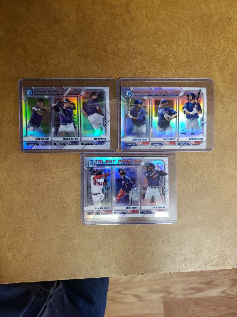 2021 Bowman Baseball Talent Pipeline Lot