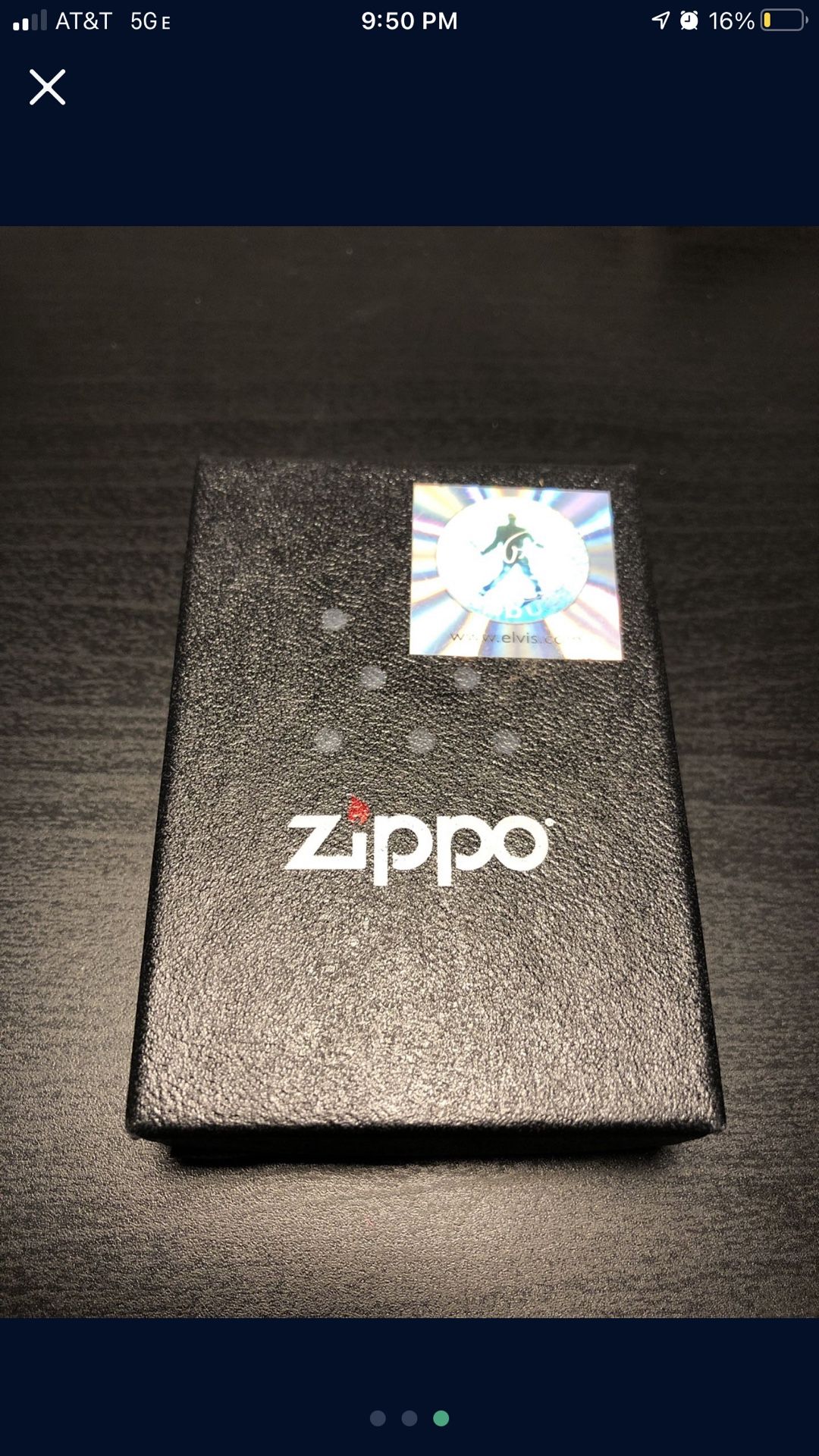 Elvis Presley Zippo