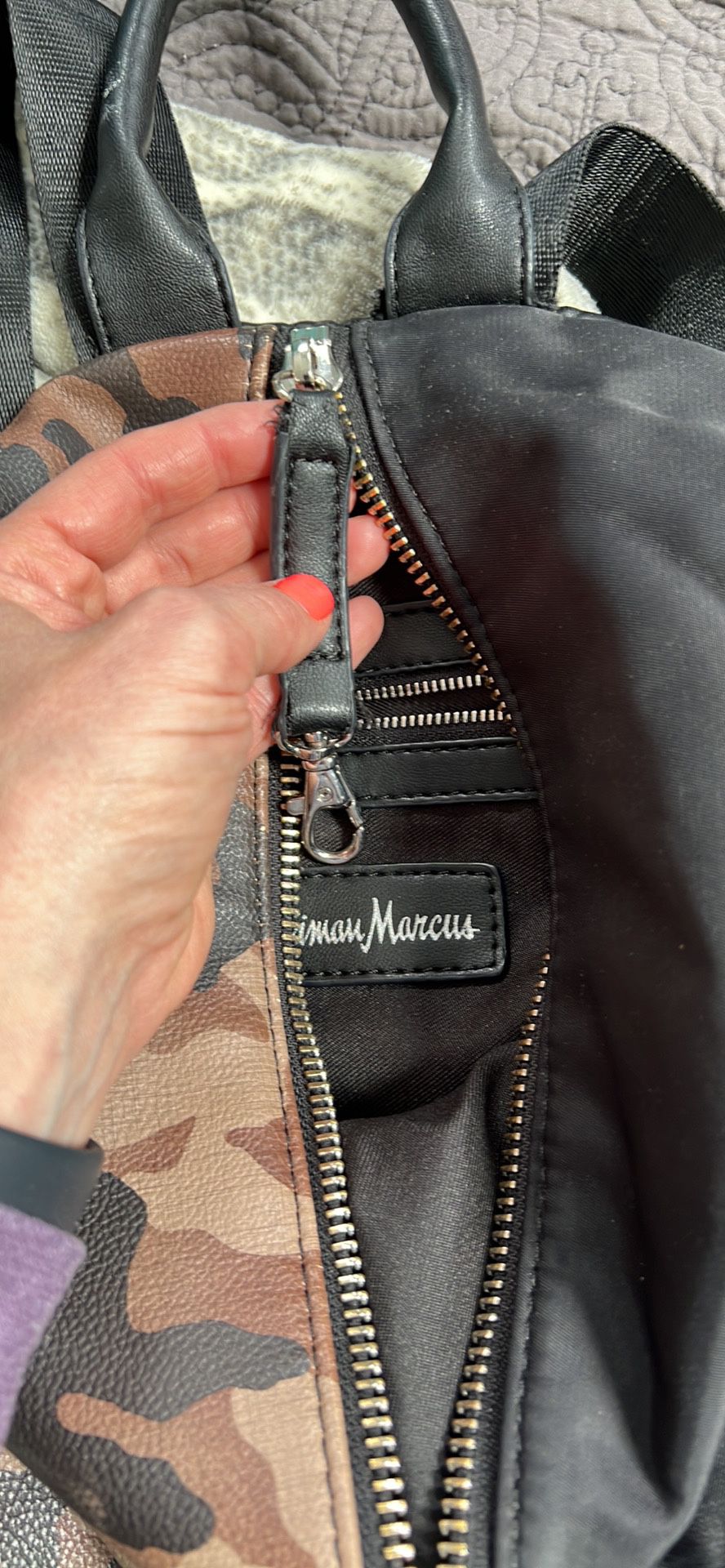 Neiman Marcus Backpack Purse