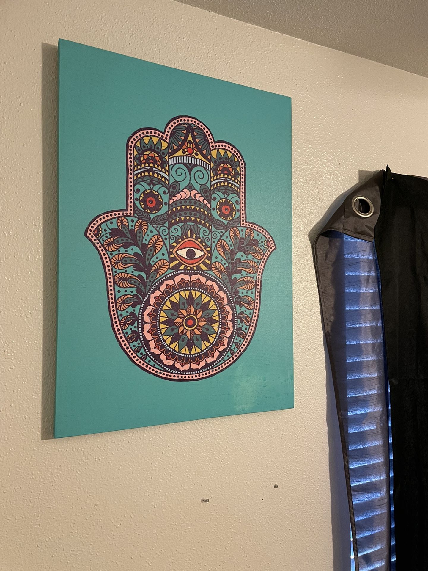 Hamsa/ Fatima Hand Canvas